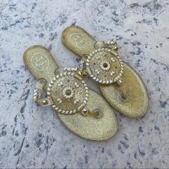 JACK ROGERS ‘Georgica' Jelly Flip Flop Women’s 6 - Picture 2 of 7